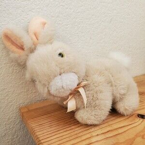 VTG Prairie Marketing Baby Brown Bunny Rabbit Stuffed Animal Plush Toy 8"